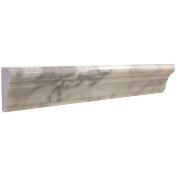 Tile - Stone & Other-2''x12'' Collection Bianco Carrara Frame Molding Honed