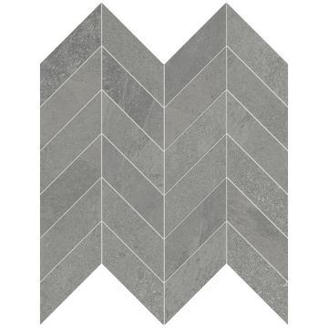 Mosaîque-12X12 Nuances Grey Mosaico Chevron