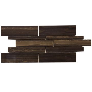 Mosaic-Collection Eramosa Brown Linear Polished