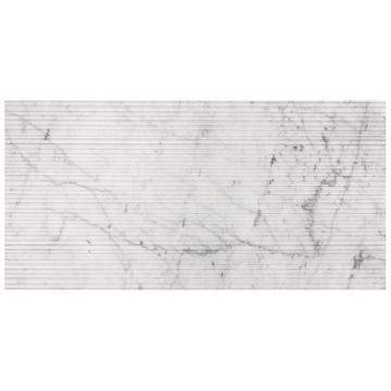 Tile - Stone & Other-12''x24'' Bianco Carrara Contours