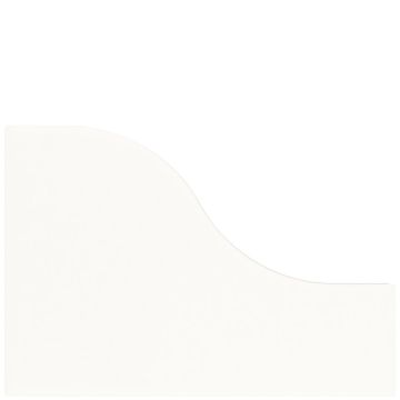 Tile - Ceramic-3,25X4,75 Curve White Matt