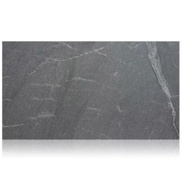 Dalles-Pierre et autres-Silver Grey Leather Finish 1 1/4