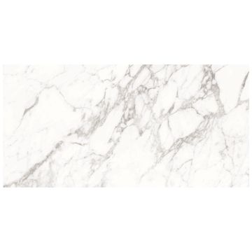 Tuile-Céramique-24X48 Marbles Sabine White Rt. Pol.