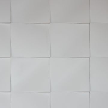 Tile - Stone & Other-8''x8'' Fifth Avenue Wave Branco Satin Finish