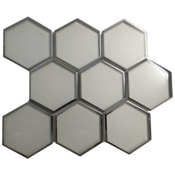 Mosaic-2.95'' Hexanium Oyster Grey