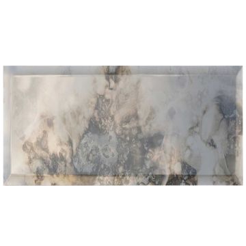Tuile-Céramique-3X6 Antique Mirror Grey