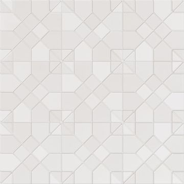 Tile - Ceramic-11X11 Tesserae Suit Blanc