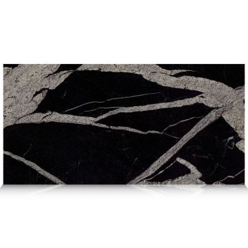Dalles-Pierre et autres-Black Horse Cross-Cut Fini Cuir 1 1/4