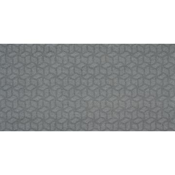 Tuile-Céramique-24X48 Dama Graphite Decor Mat Rt