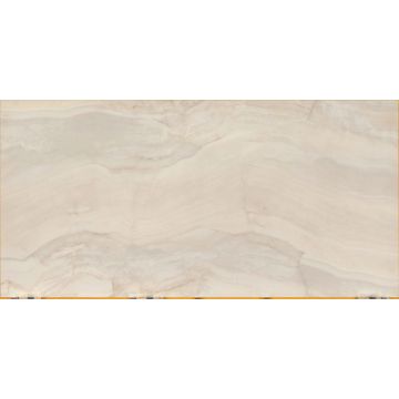Dalles-Céramique-Maxfine Marmi 6mm Onice Perla Lev (59X118po)