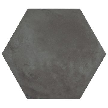 Tile - Ceramic-8.5''x10'' Terra Esagono Nero