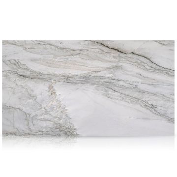 Slab - Stone & Other-Quartzite Opus White Leather Finish 1 1/4''