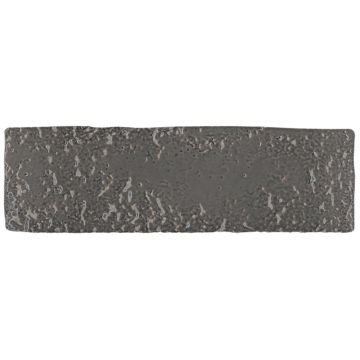 Tuile-Céramique-2.5''x8'' Brick 20 Dark Grey Glossy