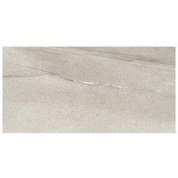 Dalles-Céramique-Maxfine Pietre Lavica 6mm Grey Nat (39.5X118po)