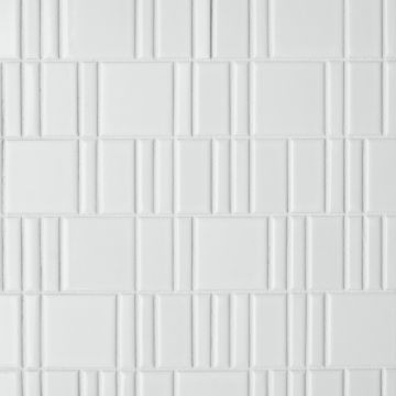 Mosaic-1970'S Brick White