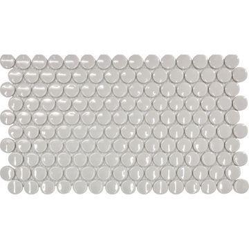 Mosaic-3/4 Penny Round Pearl Glossy