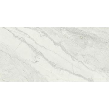 Slab - Ceramic-Gigantec 12mm Bianco Calcite B Lev (63X126in)