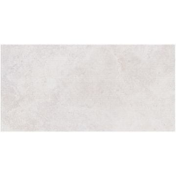 Tuile-Céramique-24X48 Etherea White Stripes