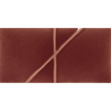 Tile - Ceramic-2.5X5 Origami Bordo Glossy Std