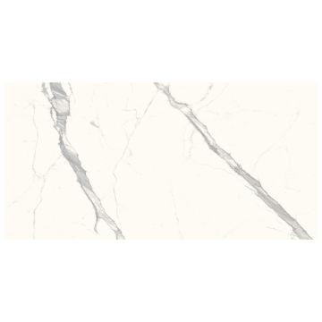 Slab - Ceramic-Sapienstone 4D 20mm Calacatta Statuario A Bookmatch Pol (63X126in)