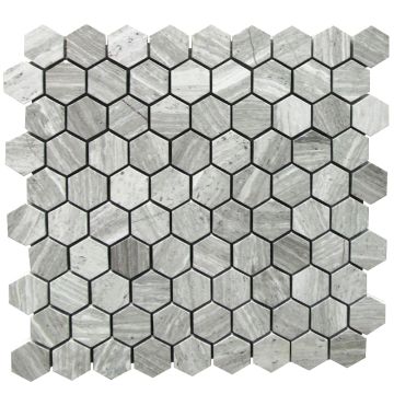 Mosaic-1¼'' Escarpment Light Hexagon Polished