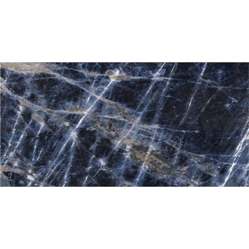 Slab - Ceramic-Grande Marble 6mm Sodalite Blu B Lux (64X128in)