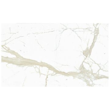 Slab - Ceramic-SAPIENSTONE 12mm WHITE CALACATTA B LEV (59X128in)