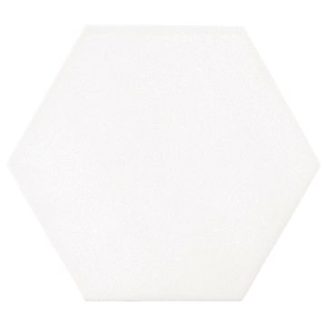 Tile - Ceramic-7.7X8.9 Essenza Mayfair Hexagon Blanco Matte Rt
