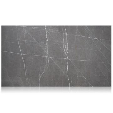 Slab - Stone & Other-Grey Stone Leather Finish 3/4''