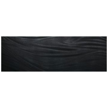 Dalles-Céramique-MAXFINE LUCE 6mm BLACK NAT (39.5X118in)