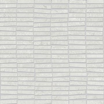 Mosaîque-12X12 Nuances White Mosaico Tatami