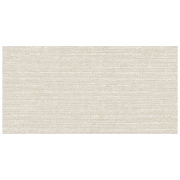 Tile - Ceramic-12X24 Stoneline 3D Linear Deco White Nat. Rt