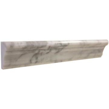Tile - Stone & Other-2''x12'' Collection Bianco Carrara Frame Molding Polished