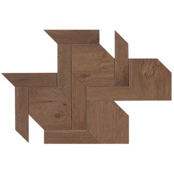 Mosaic-16X19 Roots Mosaic Vintage Tobacco Nat.