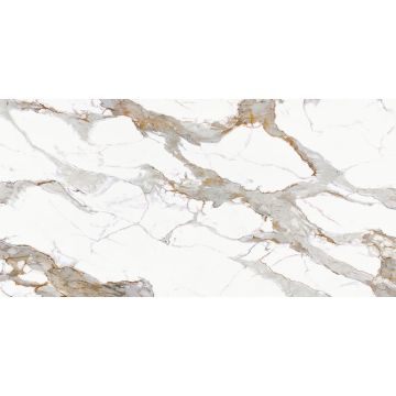 Dalles-Pierre et autres-FAB Luxe 20mm Calacatta Gold Pol (63X126po)