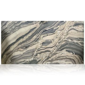Slab - Stone & Other-Quartzite Explosion Blue Leather Finish 1 1/4