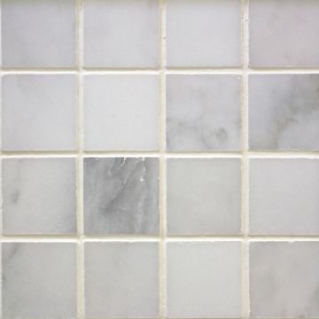 Mosaic-2''x2'' Classic White Polished