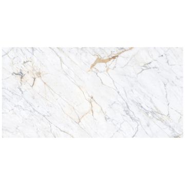 Slab - Ceramic-Grande Marble 12mm Golden White B Lux (64X127.5in)