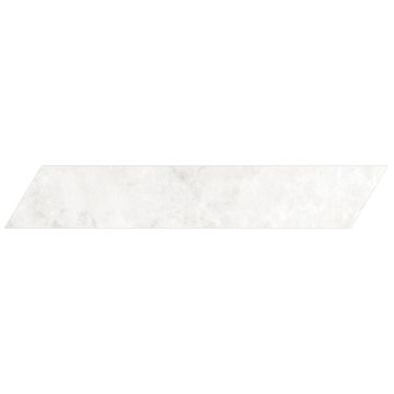 Tile - Ceramic-4X21 Timeless Chevron White Rt