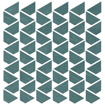 Mosaic-12.25''X12.5'' Raw Petroleum Flag Mosaic
