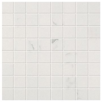 Mosaic-1-3/8''X1-3/8'' Marvel Calacatta Mosaico Matt