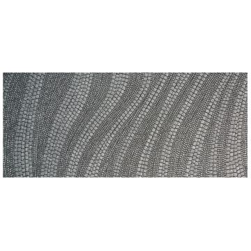 Slab - Ceramic-VETRITE 6mm WAVE PLATINUM (47.25X110.25in)
