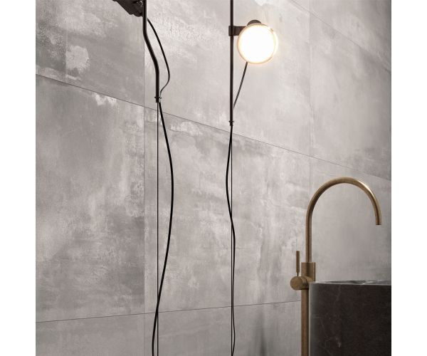 Tuile-Céramique-24''x48'' Interno 9 Silver Lap. Rt