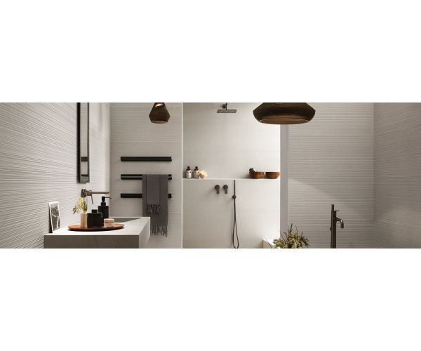 Tile - Ceramic-16X32 3D Wall Carve Field Pearl