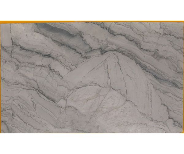 Slab - Stone & Other-Quartzite Opus White Leather Finish 1 1/4''
