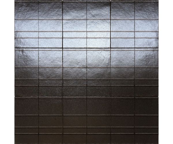 Tile - Ceramic-8X15 Terramater Carbone Decoro Struttura 3D Ritmo Lux