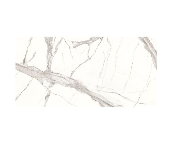 Slab - Ceramic-Gigantec 12mm Statuario Manhattan A Bookmatch Lev (63X126in)