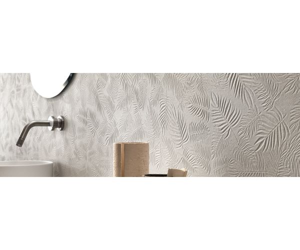Tuile-Céramique-16X32 3D Wall Carve Whittle White