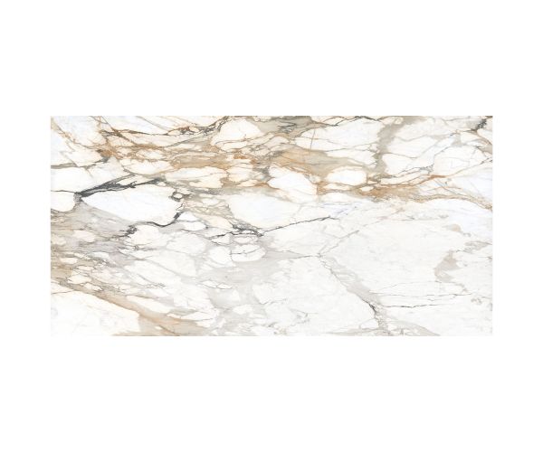 Dalles-Céramique-Grande Marble 12mm Calacatta Vena Vecchia A Bookmatch Lux (64X127.5po)
