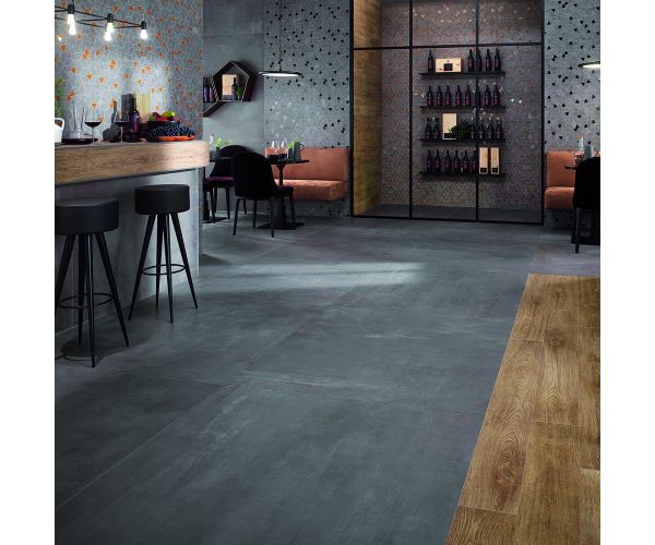 Tile - Ceramic-24''x24'' Boost Smoke Matte Rt